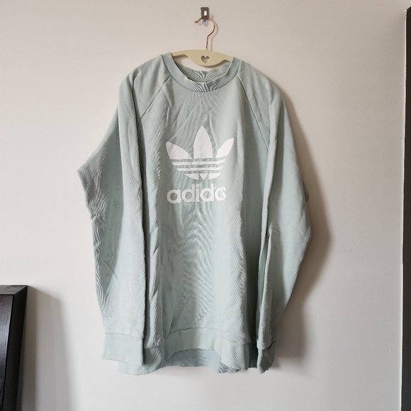 Adidas Trefoil Logo Sweatshirt - Picture 1 of 7
